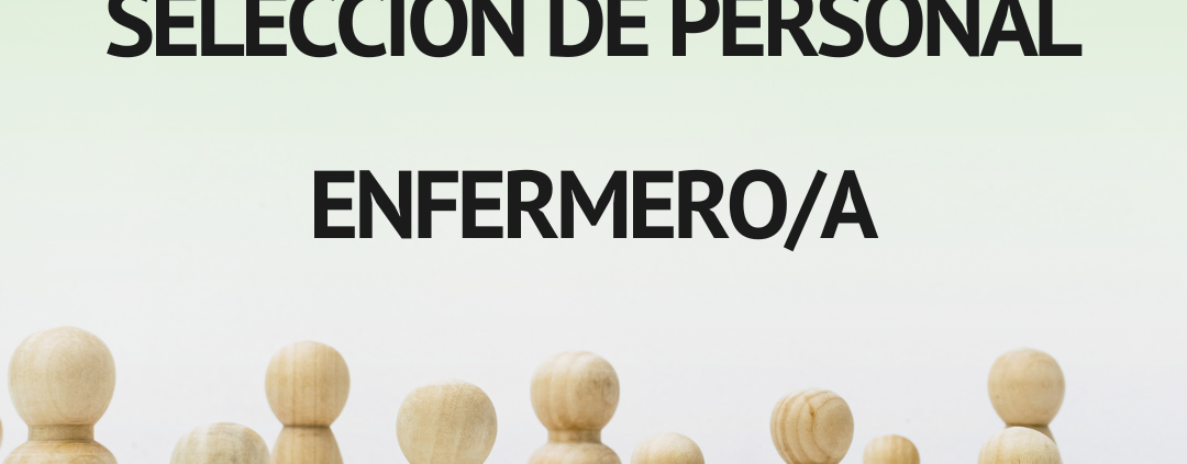 oferta de empleo enfermero/a