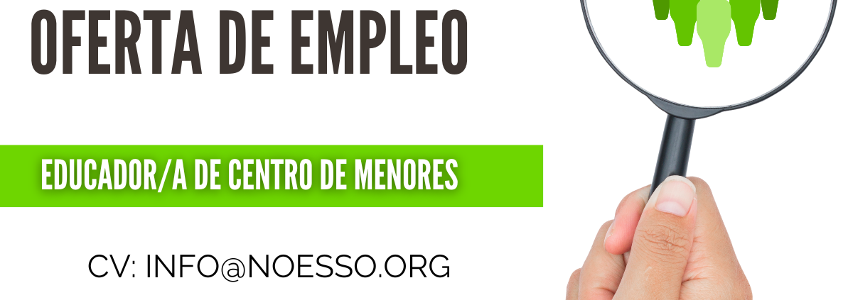 Oferta de empleo educador/a centro de menores